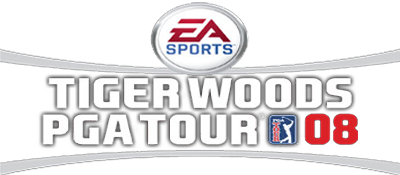 Tiger Woods PGA Tour 08 title screen for Nintendo DS